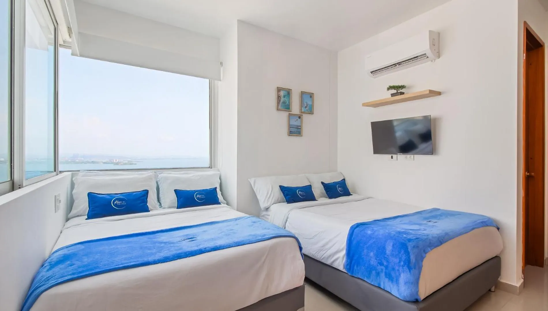 Vista De Lujo Al Mar Y La Bahia Apartment Cartagena
