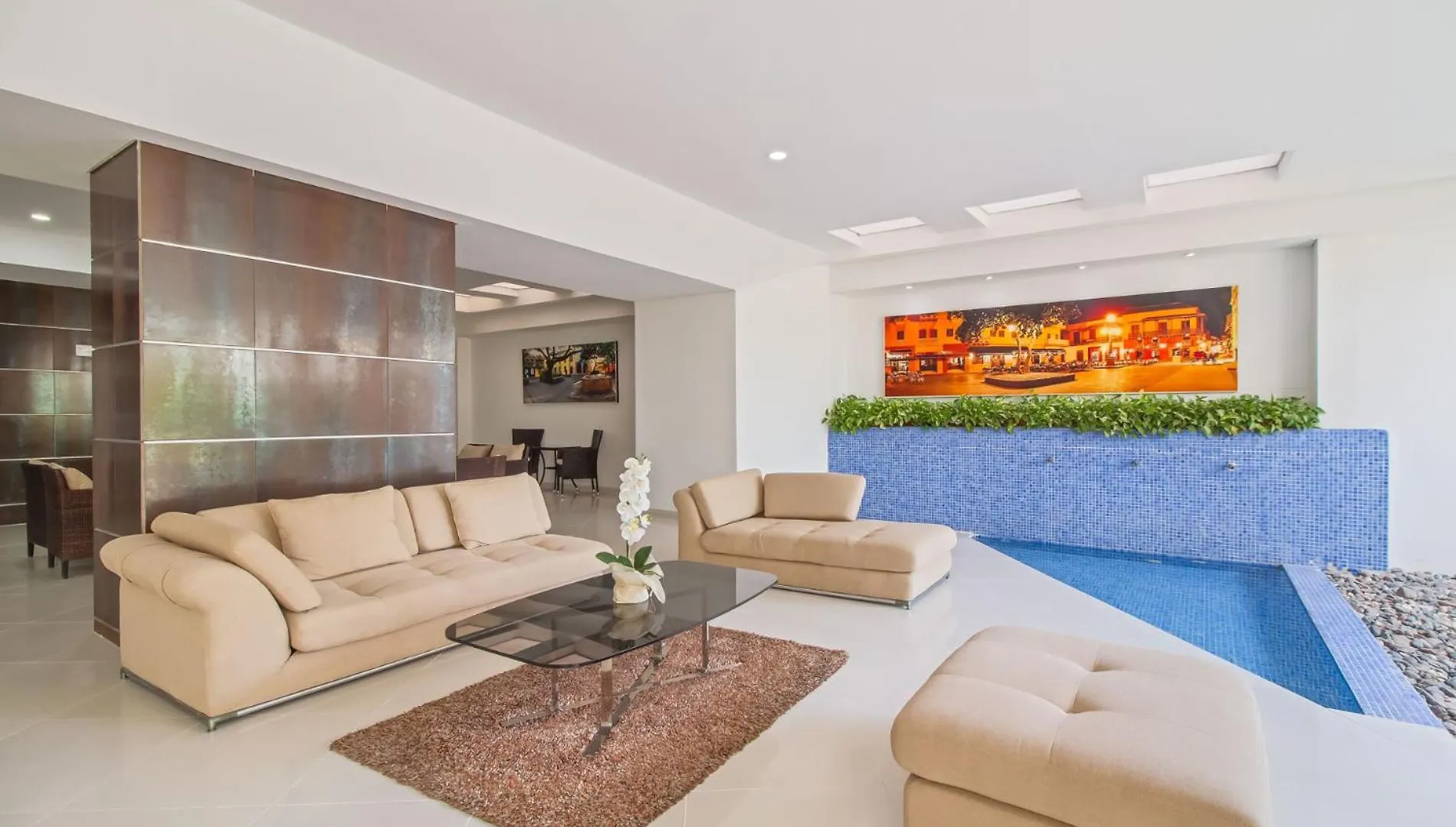 Apartmán Vista De Lujo Al Mar Y La Bahia Cartagena 0*,  Kolumbie